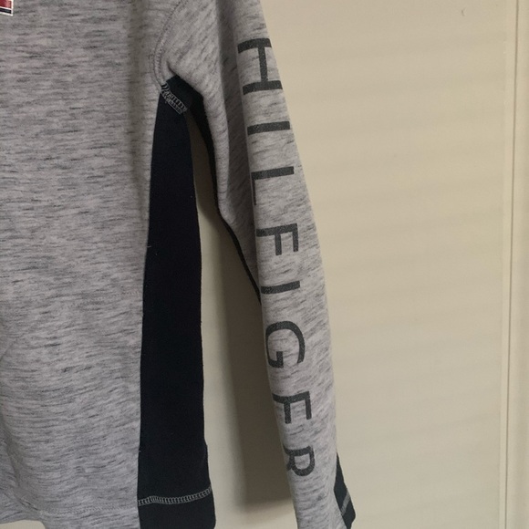 Tommy Hilfiger Zip-Up Gray Sweater - Picture 2 of 8